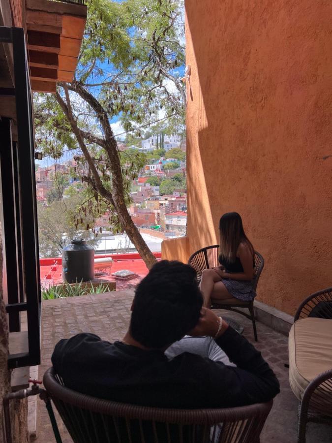 ホテル Casa Diez-59 Guanajuato Capital エクステリア 写真